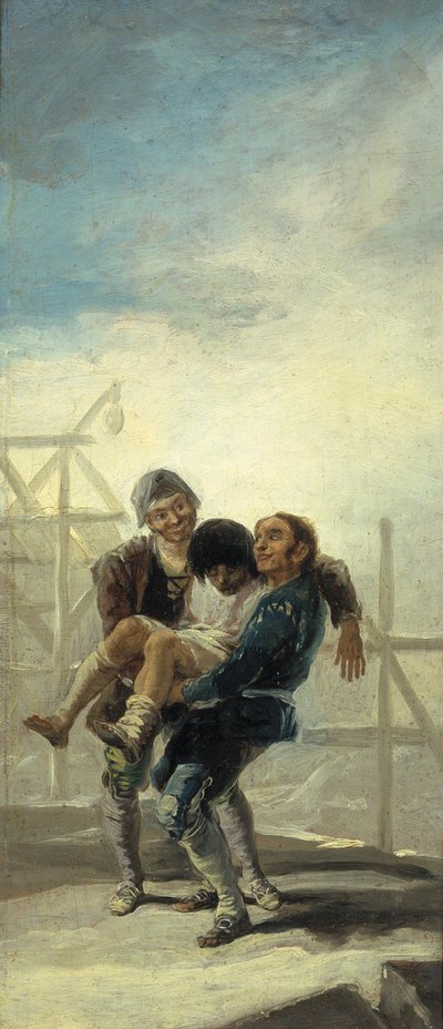 The Drunken Mason by Francisco de Goya